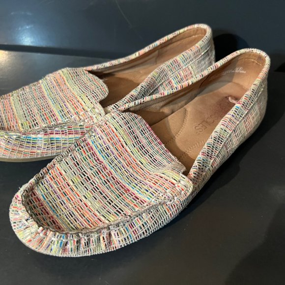 Women's Aerosoles‎ Platinum Over Drive Loafer Sz 6 - Picture 1 of 4